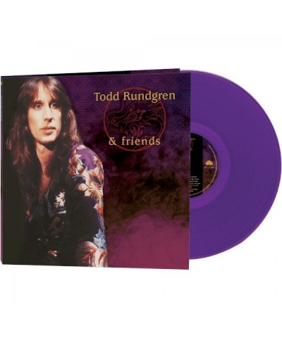 Todd Rundgren LP Vinyl Record - Todd Rundgren & Friends (Purple Vinyl) $21.03 Vinyl