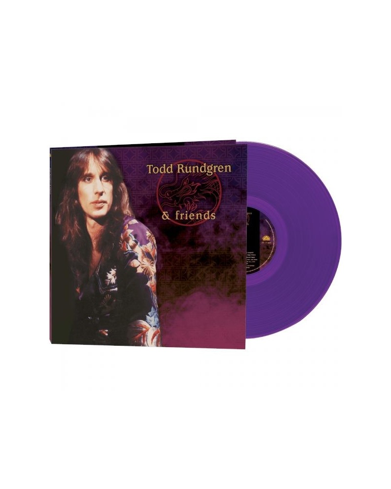 Todd Rundgren LP Vinyl Record - Todd Rundgren & Friends (Purple Vinyl) $21.03 Vinyl