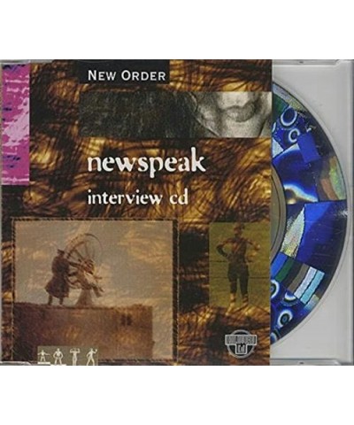 New Order NEWSPEAK INTERVIEW CD $7.00 CD