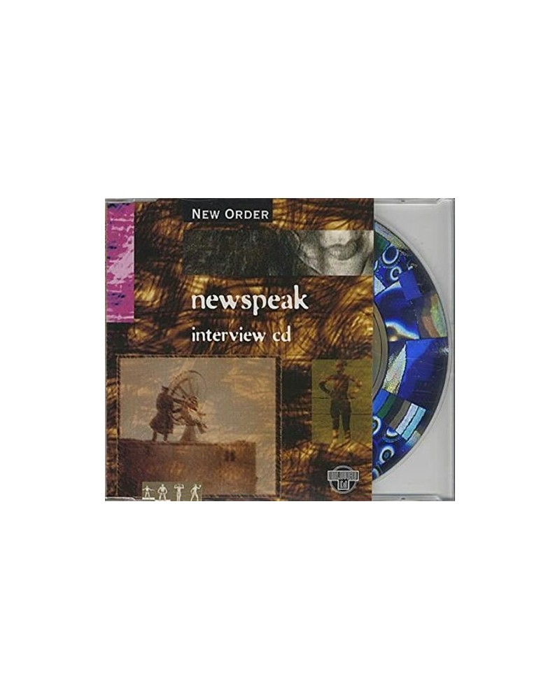 New Order NEWSPEAK INTERVIEW CD $7.00 CD