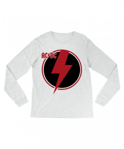 AC/DC Long Sleeve Shirt | Black Red Bolt Shirt $11.08 Shirts