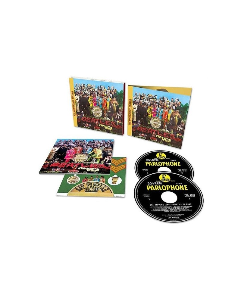 The Beatles SGT. PEPPER'S LONELY HEARTS CLUB BAND (50TH ANNIVERSARY JAPANESE DELUXE EDITION/2CD) CD $20.88 CD