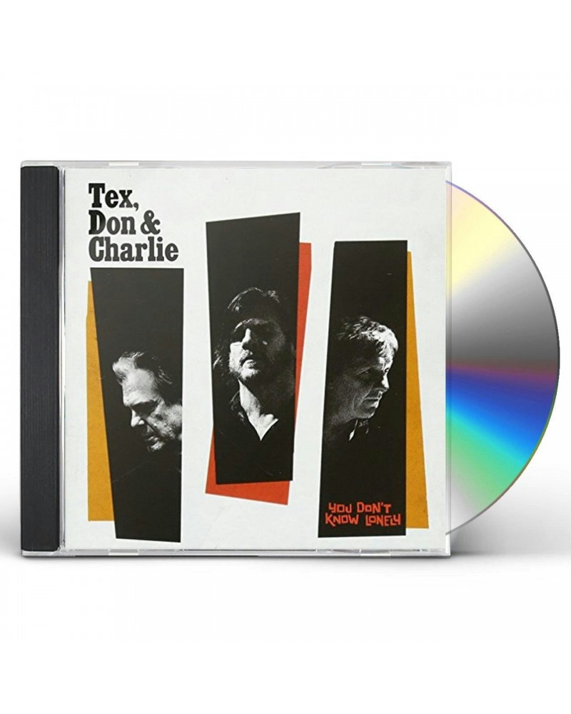 Tex Don & Charlie YOU DON'T KNOW LONELY CD $10.08 CD