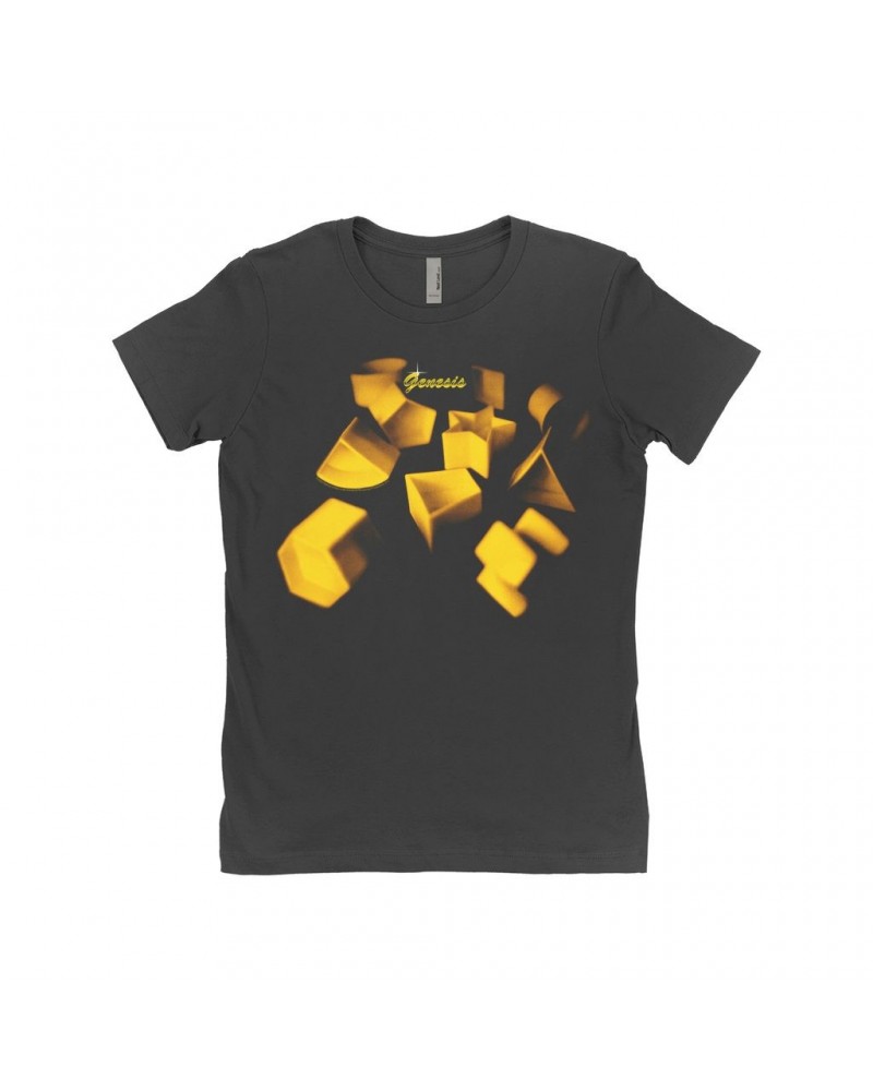 Genesis Ladies' Boyfriend T-Shirt | 1983 Self Titled Album Image Shirt $8.73 Shirts