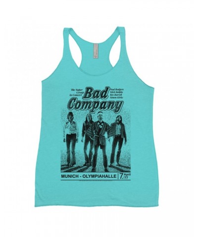 Bad Company Ladies' Tank Top | Munich Live In Concert 1977 Shirt $11.29 Shirts