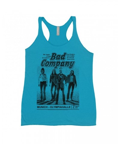 Bad Company Ladies' Tank Top | Munich Live In Concert 1977 Shirt $11.29 Shirts