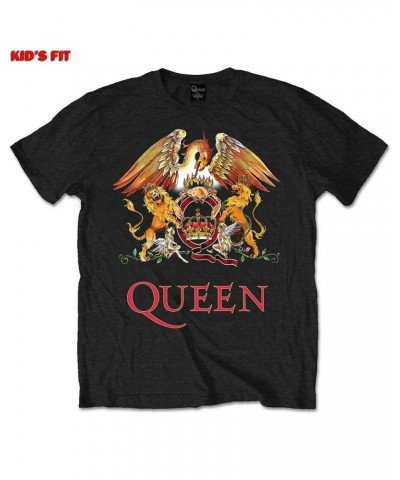 Queen Kids Youth T Shirt - Classic Crest $7.71 Kids