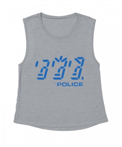 The Police Ladies' Muscle Tank Top | Ghost In The Machine Shirt $9.89 Shirts