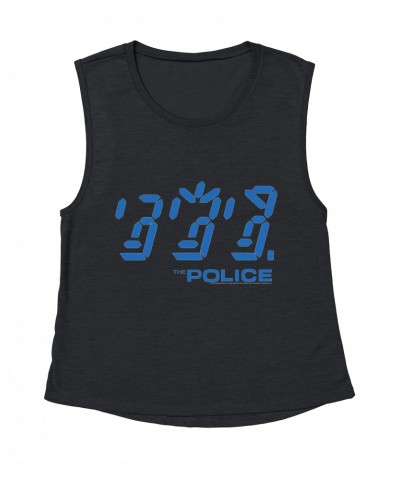 The Police Ladies' Muscle Tank Top | Ghost In The Machine Shirt $9.89 Shirts