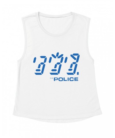 The Police Ladies' Muscle Tank Top | Ghost In The Machine Shirt $9.89 Shirts