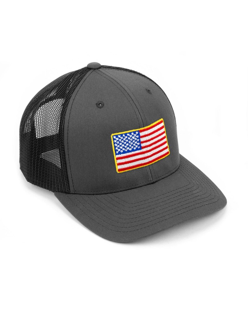 3 Doors Down Charcoal/Black Flag Snapback $8.50 Hats