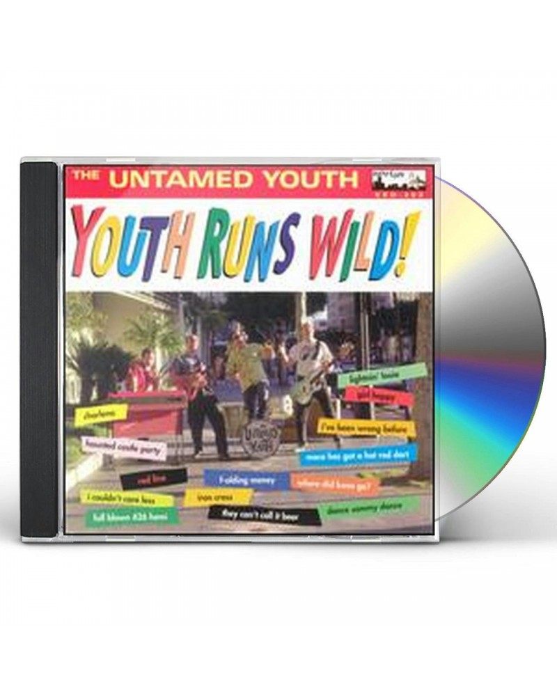 The Untamed Youth YOUTH RUNS WILD CD $4.89 CD