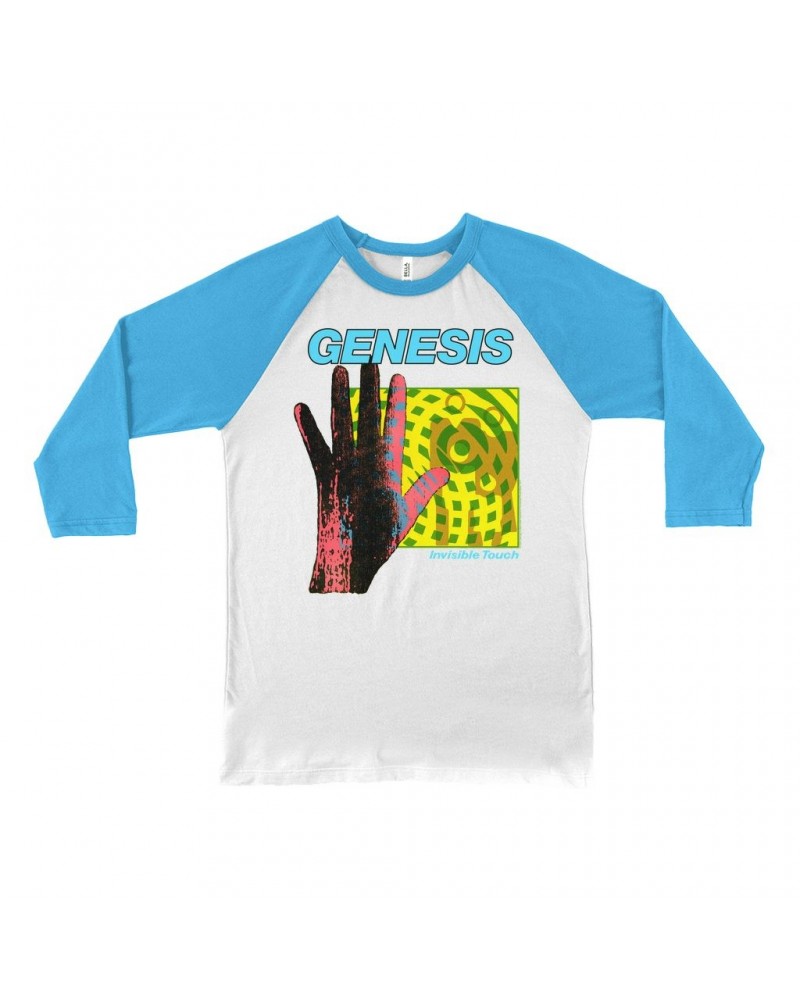 Genesis 3/4 Sleeve Baseball Tee | Dayglow Invisible Touch Design Shirt $9.28 Shirts