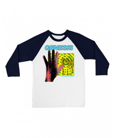 Genesis 3/4 Sleeve Baseball Tee | Dayglow Invisible Touch Design Shirt $9.28 Shirts