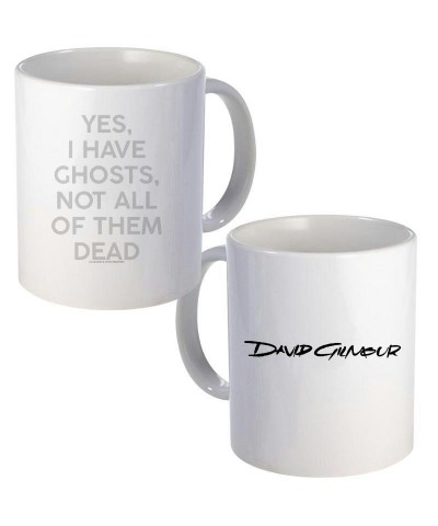 David Gilmour Yes I Have Ghosts Lyrics Ceramic Mug $9.60 Drinkware