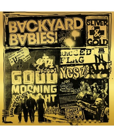 Backyard Babies Sliver And Gold Vinyl Record $16.44 Vinyl