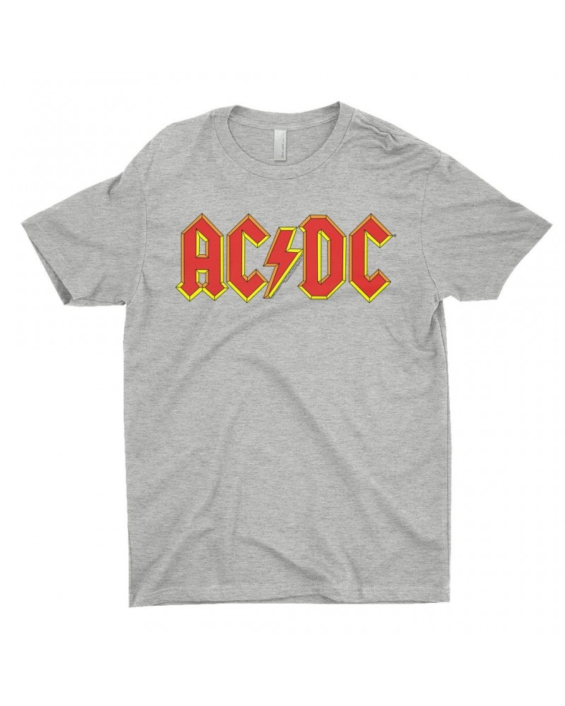 AC/DC T-Shirt | Classic Red Yellow Logo Shirt $9.98 Shirts