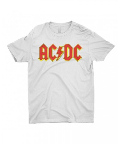 AC/DC T-Shirt | Classic Red Yellow Logo Shirt $9.98 Shirts