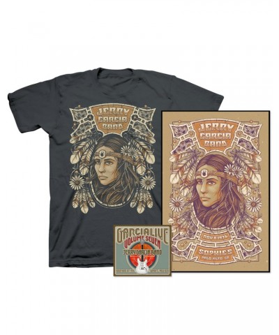 Jerry Garcia Band - GarciaLive Volume 7: CD Poster & Organic T-Shirt Bundle $24.00 CD