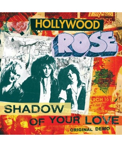 Hollywood Rose SHADOW OF YOUR LOVE / RECKLESS LIFE Vinyl Record - Red Vinyl $6.52 Vinyl