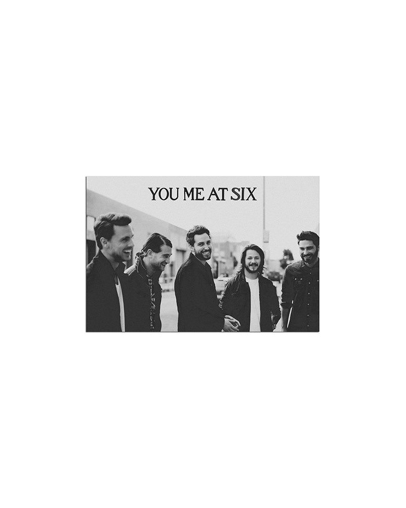 You Me At Six Black & White Poster $6.76 Decor