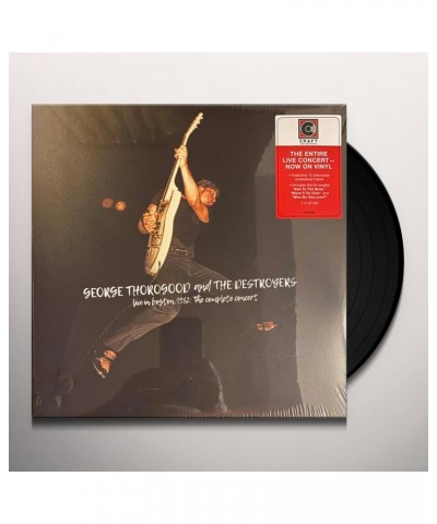 George Thorogood & The Destroyers Live In Boston 1982: The Complete Concert (4 LP Deluxe Edition) Vinyl Record $17.50 Vinyl