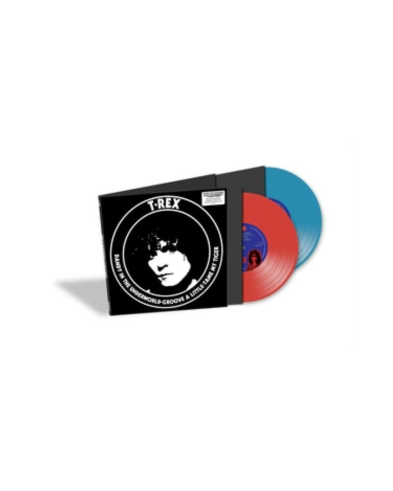 T. Rex LP Vinyl Record - Dandy In The Underworld (Red & Blue Vinyl) $20.08 Vinyl