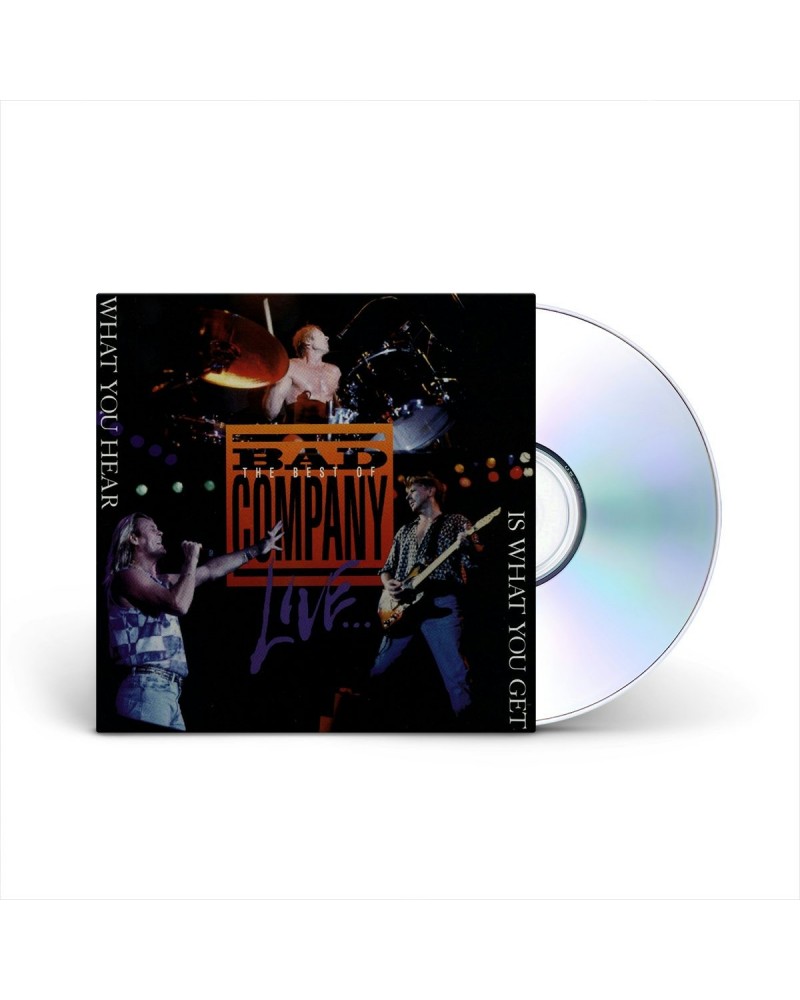 Bad Company Live: What You Hear Is What You Get CD $8.26 CD