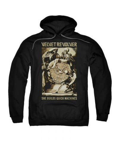 Velvet Revolver Hoodie | QUICK MACHINES Pull-Over Sweatshirt $15.05 Sweatshirts