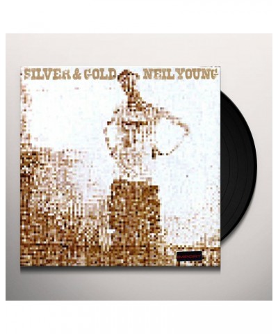 Neil Young Silver & Gold Vinyl Record $7.81 Vinyl