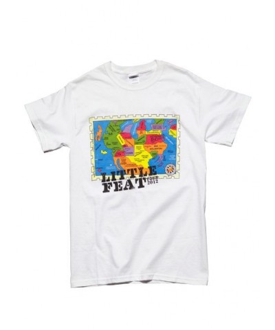 Little Feat "Rooster Rag Map/Itinerary 2012" T-Shirt $3.30 Shirts