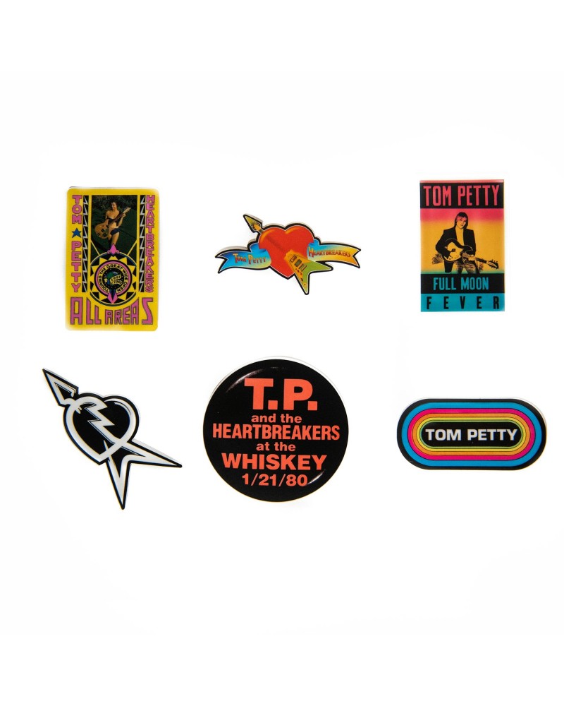 Tom Petty and the Heartbreakers Vintage Sticker Pack $3.00 Accessories