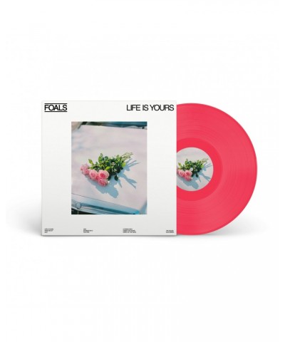 Foals LIFE IS YOURS Pink LP (Vinyl) $12.46 Vinyl