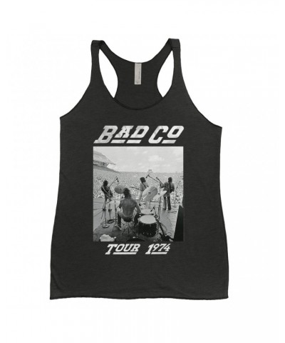 Bad Company Ladies' Tank Top | 1974 On Stage Tour Shirt $14.19 Shirts