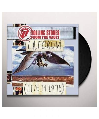 The Rolling Stones FROM THE VAULT: L.A. FORUM (LIVE IN 1975) Vinyl Record $29.75 Vinyl