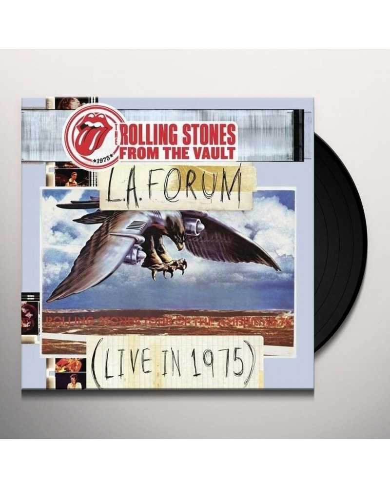 The Rolling Stones FROM THE VAULT: L.A. FORUM (LIVE IN 1975) Vinyl Record $29.75 Vinyl