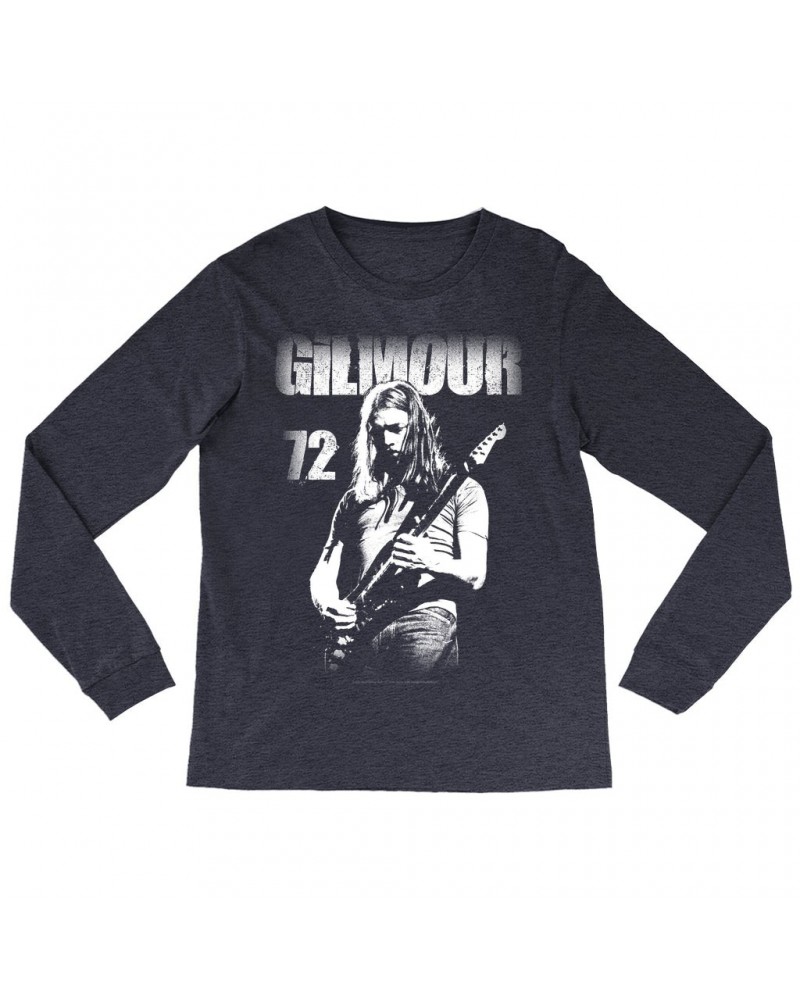 David Gilmour Long Sleeve Shirt | White Gilmour 72 Distressed Shirt $11.38 Shirts