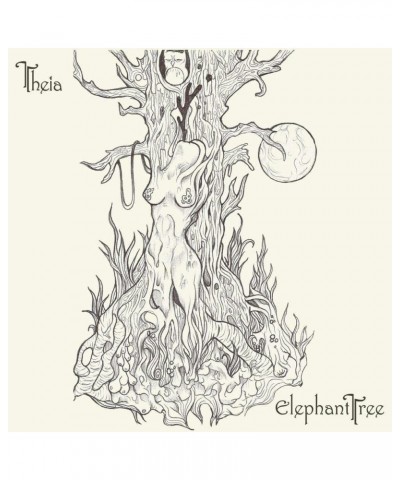 Elephant Tree THEIA (WHITE & GOLD GALAXY PATTERN VINYL) Vinyl Record $9.52 Vinyl