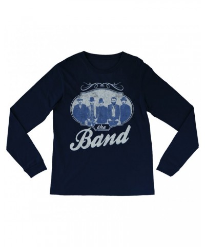 The Band Long Sleeve Shirt | Filigree Framed Photo Design Distressed Shirt $11.38 Shirts