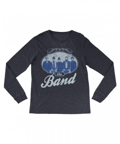 The Band Long Sleeve Shirt | Filigree Framed Photo Design Distressed Shirt $11.38 Shirts