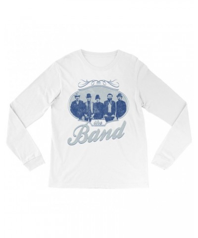 The Band Long Sleeve Shirt | Filigree Framed Photo Design Distressed Shirt $11.38 Shirts