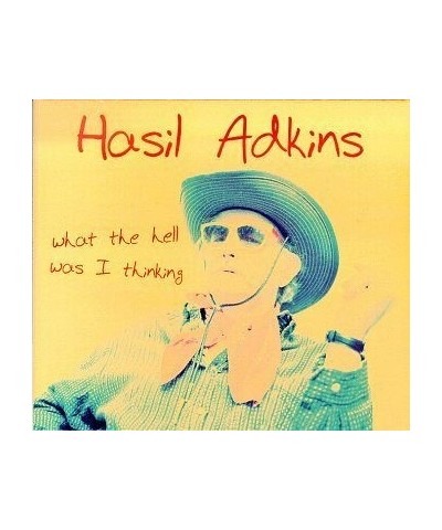 Hasil Adkins WHAT THE HELL WAS I THINKING CD $6.96 CD