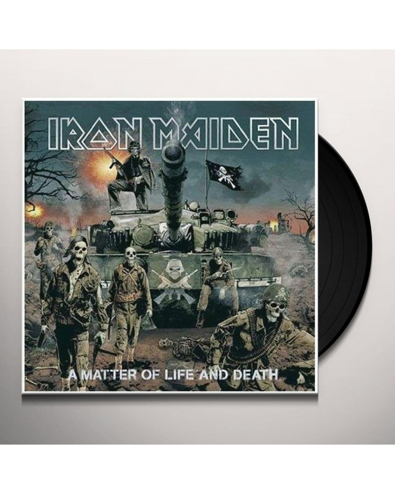 Iron Maiden A Matter Of Life And Death Vinyl Record $14.99 Vinyl