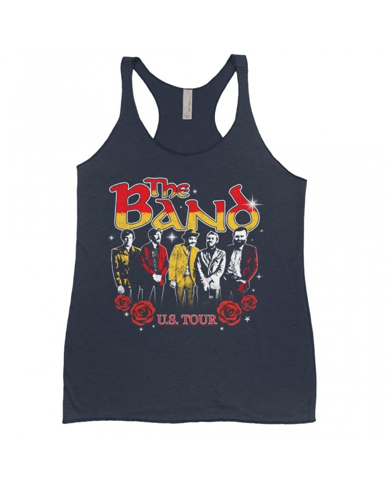 The Band Ladies' Tank Top | Retro U.S. Tour Distressed Shirt $13.90 Shirts