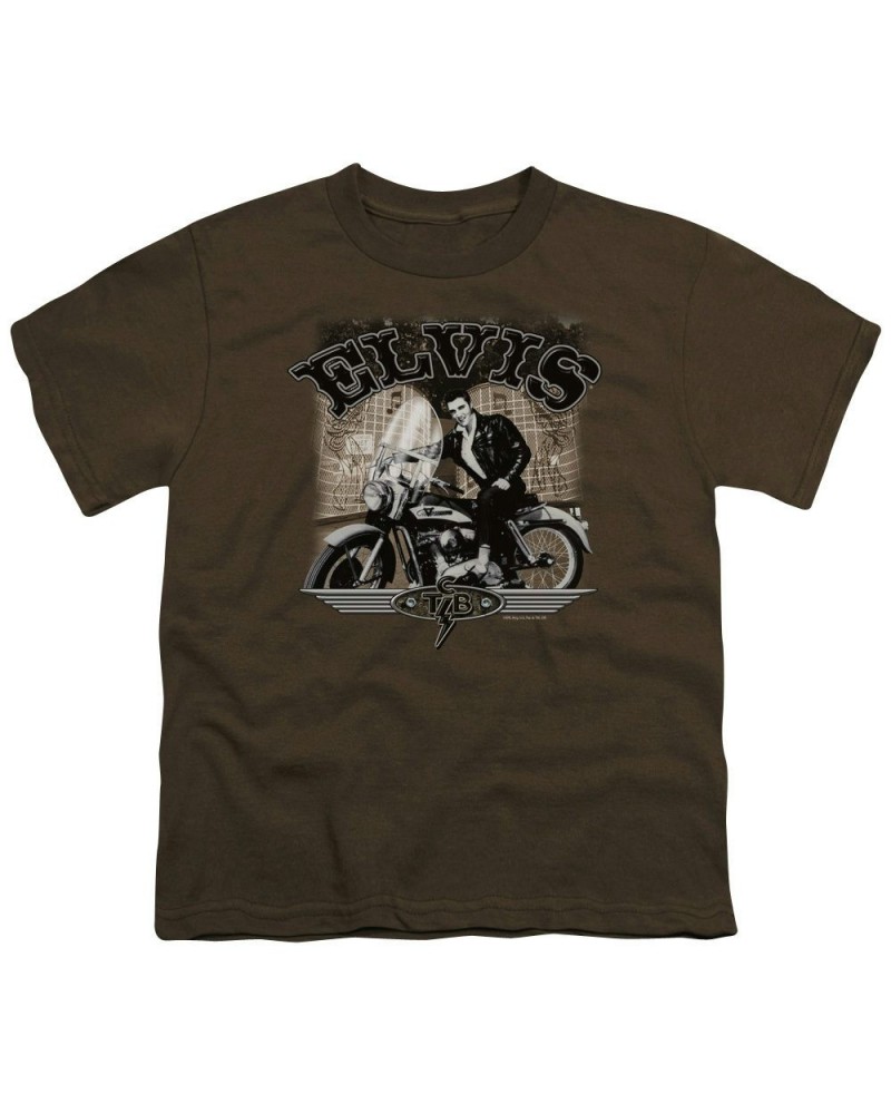 Elvis Presley Youth Tee | TCB CYCLE Youth T Shirt $5.85 Kids