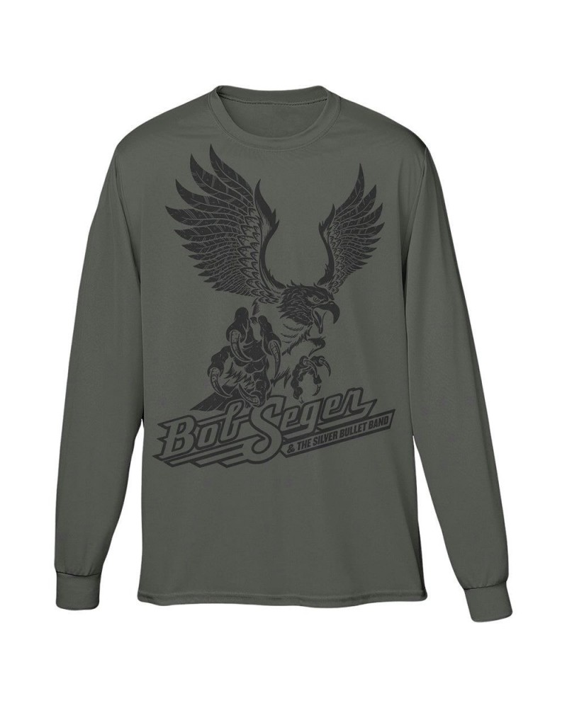 Bob Seger & The Silver Bullet Band Soaring Eagle Long Sleeve Tee $13.95 Shirts