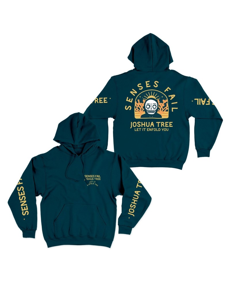 Senses Fail Let It Enfold You Navy Hoodie $19.00 Sweatshirts