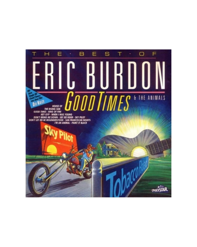 Eric Burdon GOOD TIMES CD $9.75 CD