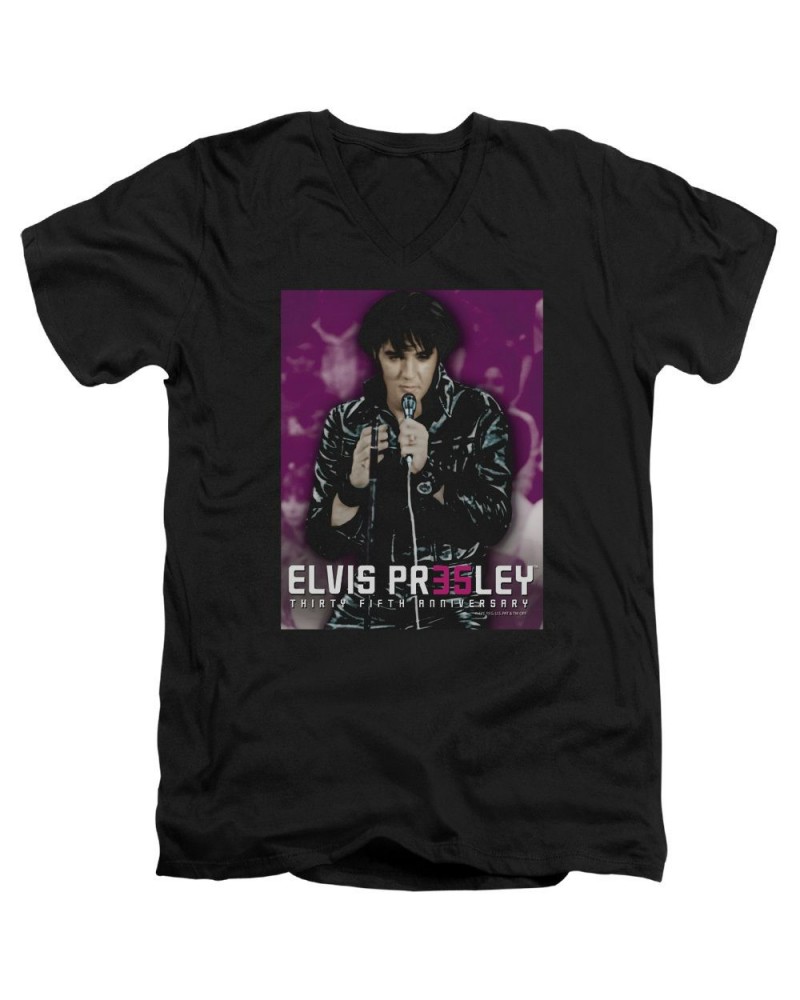 Elvis Presley T Shirt (Slim Fit) | 35 LEATHER Slim-fit Tee $9.12 Shirts