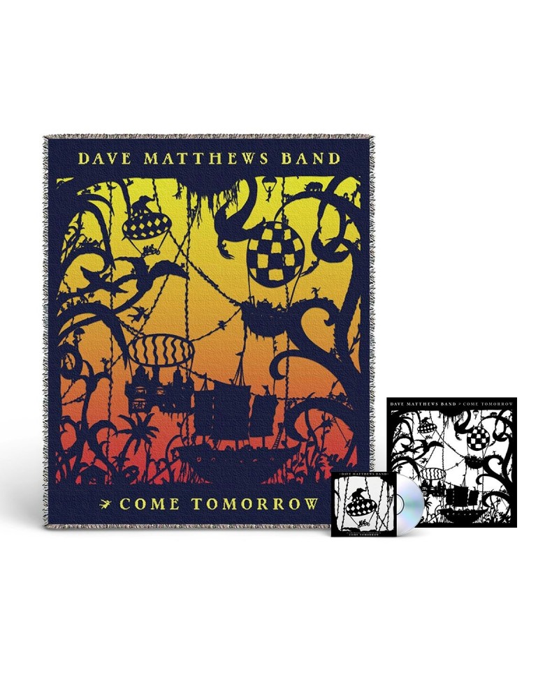 Dave Matthews Band Come Tomorrow Album + Blanket Bundle $32.90 Blankets